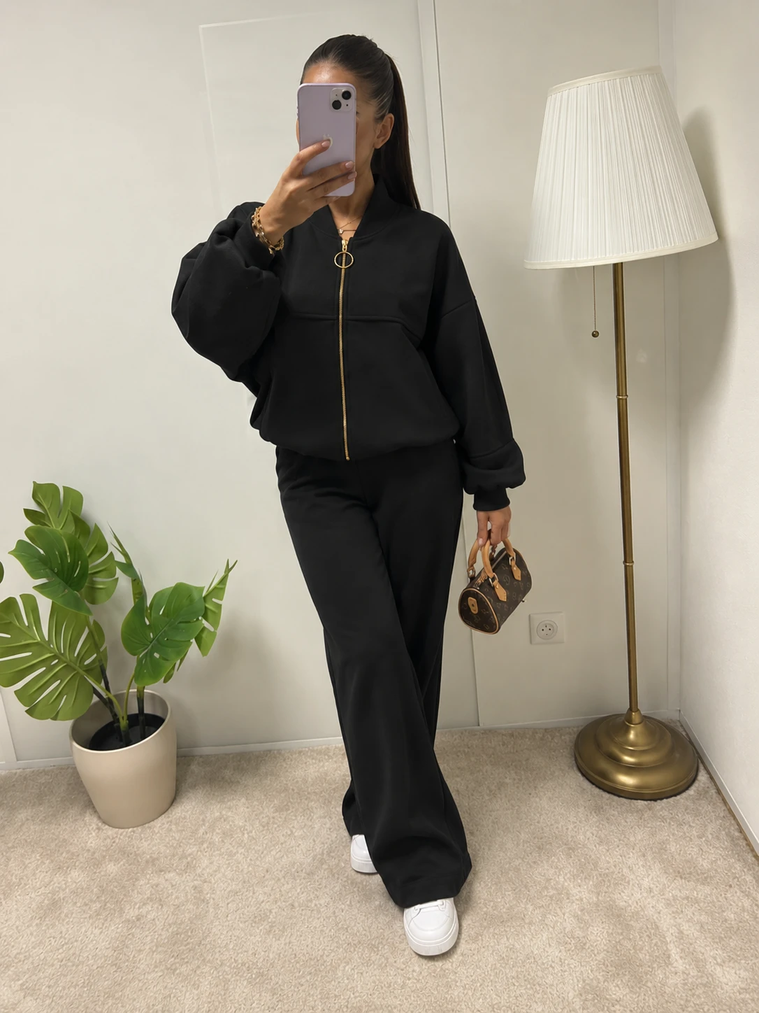 Ensemble zippé à tirette anneau